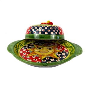 ca62ant 300x300 - Porta formaggio o burro Sole 8 x 24 cm (cod.CA62)