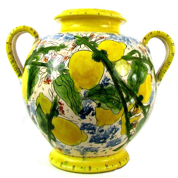 lm3a 600x600 - Vaso astice limoni 27 x 38 cm (cod. LIM3)