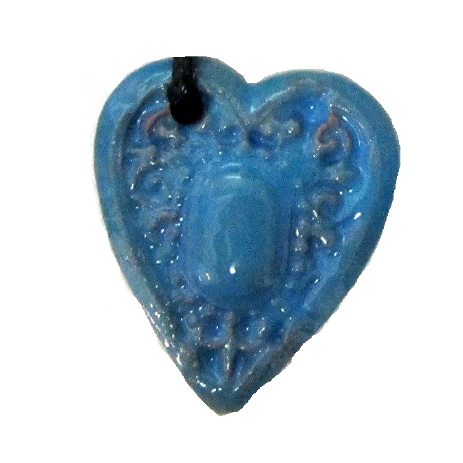 cuore.azzurro2 cuore ceramica