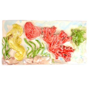ceramica tema marino