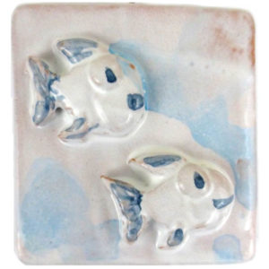 pesciolini-4x4 ceramica taormina mattonella mini ceramica mare