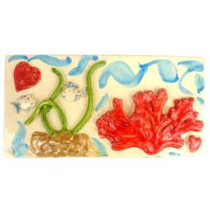 pesciolini-coralli ceramica stile marinaro taormina